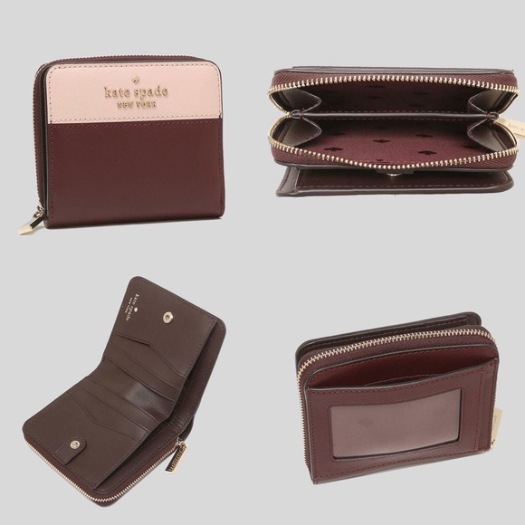 NWT💃Kate Spade staci colorblock small Satchel/Crossbody and Wallet Set - Picture 7 of 10